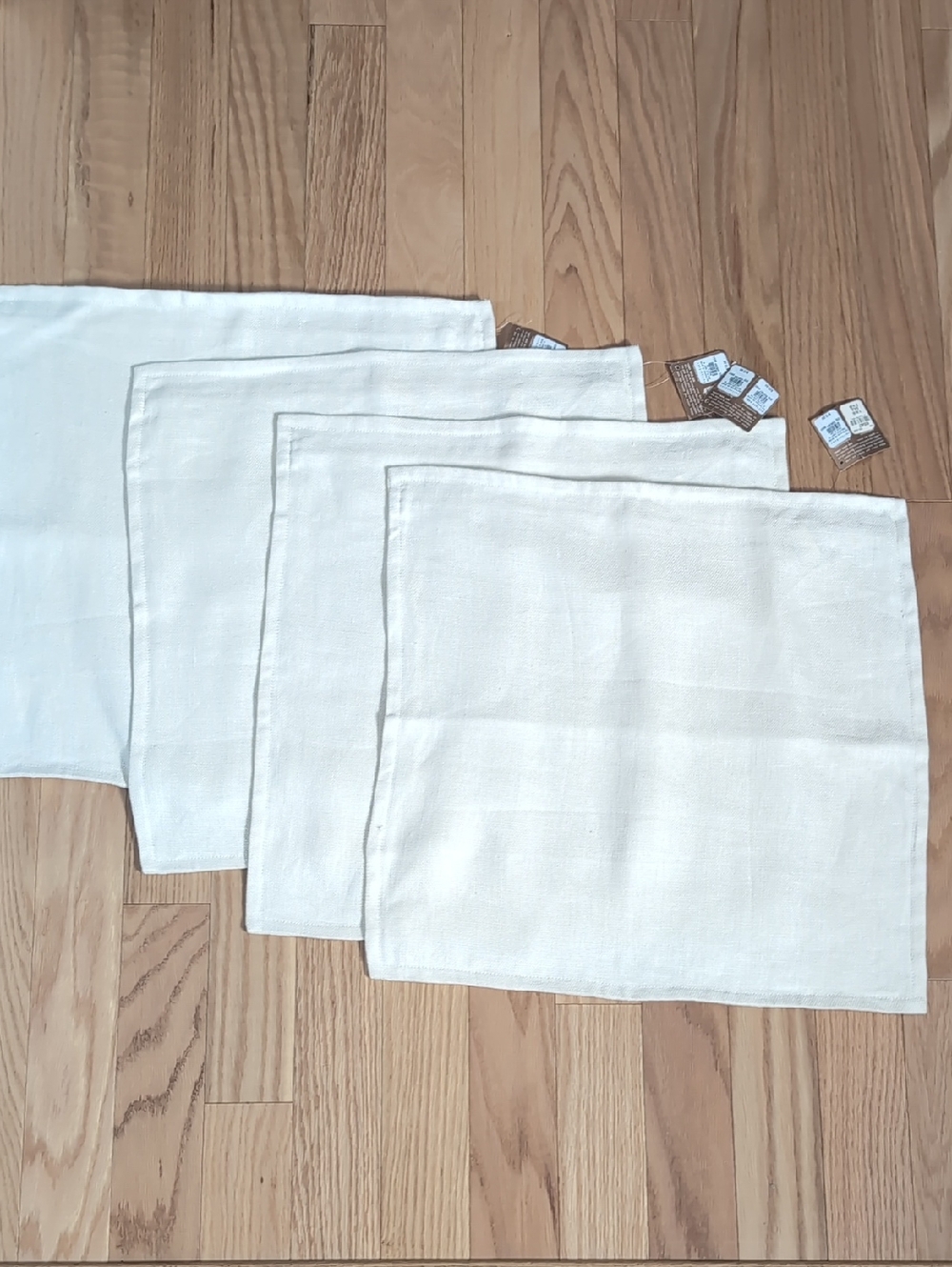 NWT 4 Pottery Barn Linen Pillow Shams